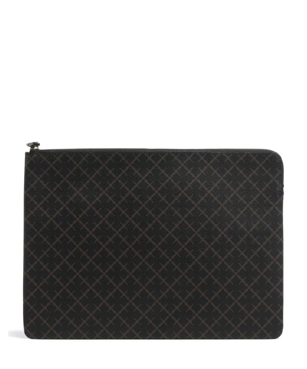 Ivy Laptop case 14″ soft synthetic dark brown