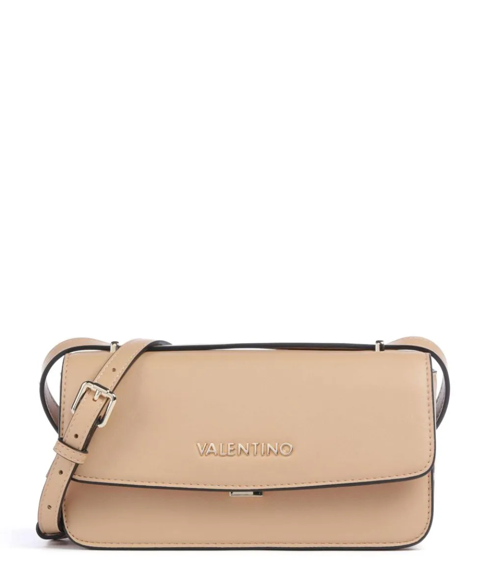 Flap Re Crossbody bag imitation leather beige