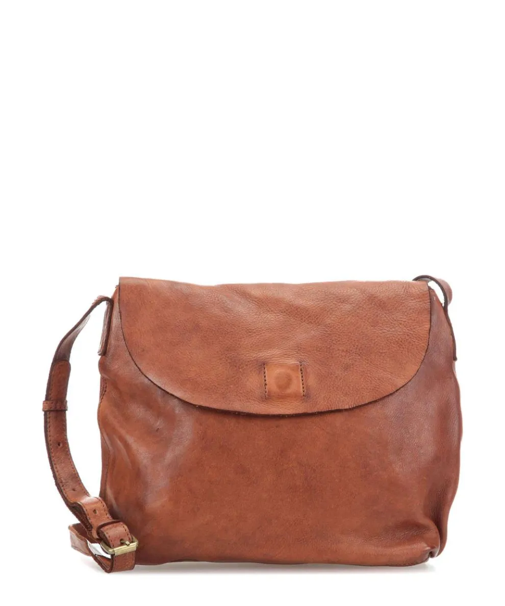Submarine Shoulder bag grained cow leather cognac