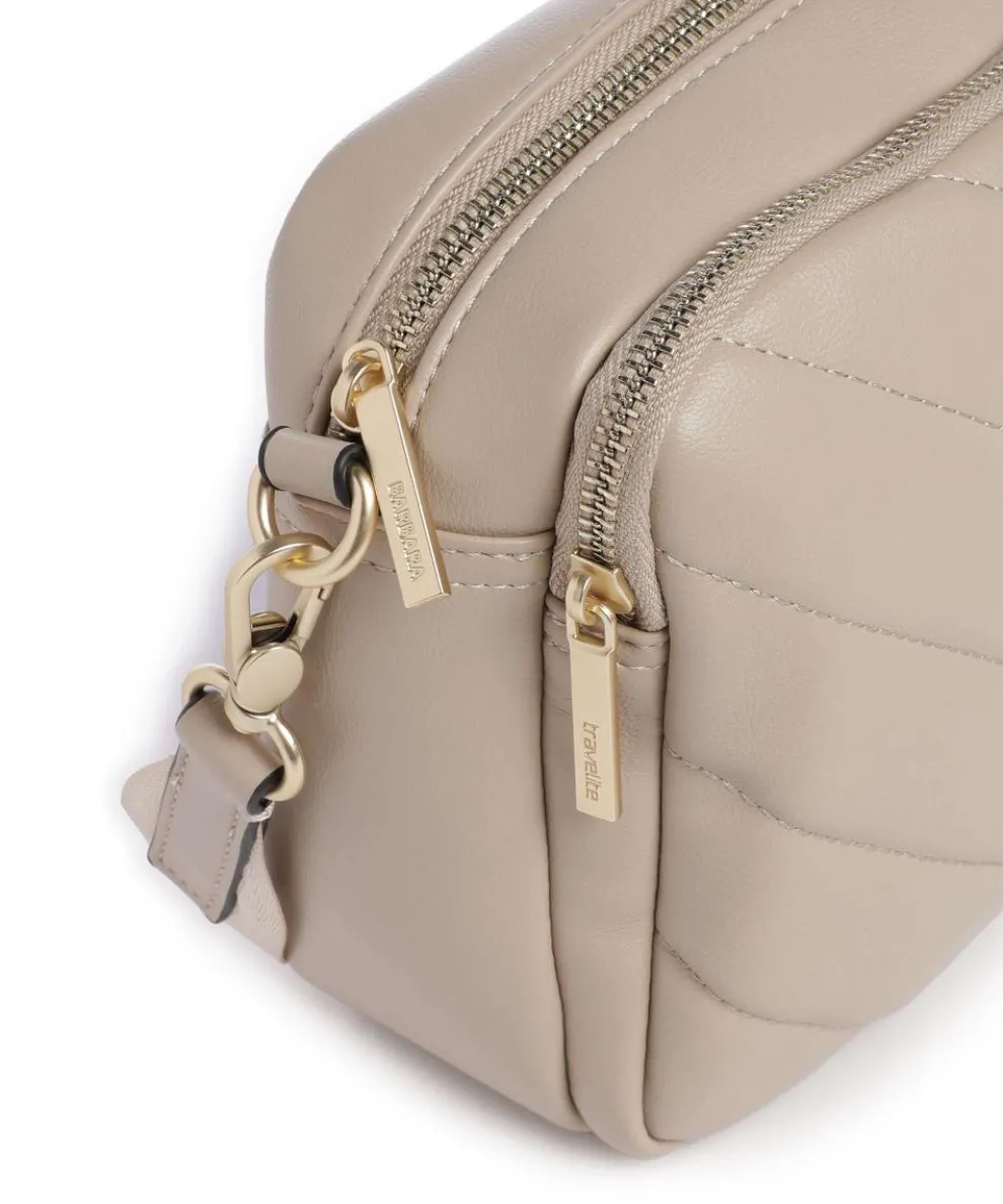 Barbara Cozy Crossbody bag imitation leather sand