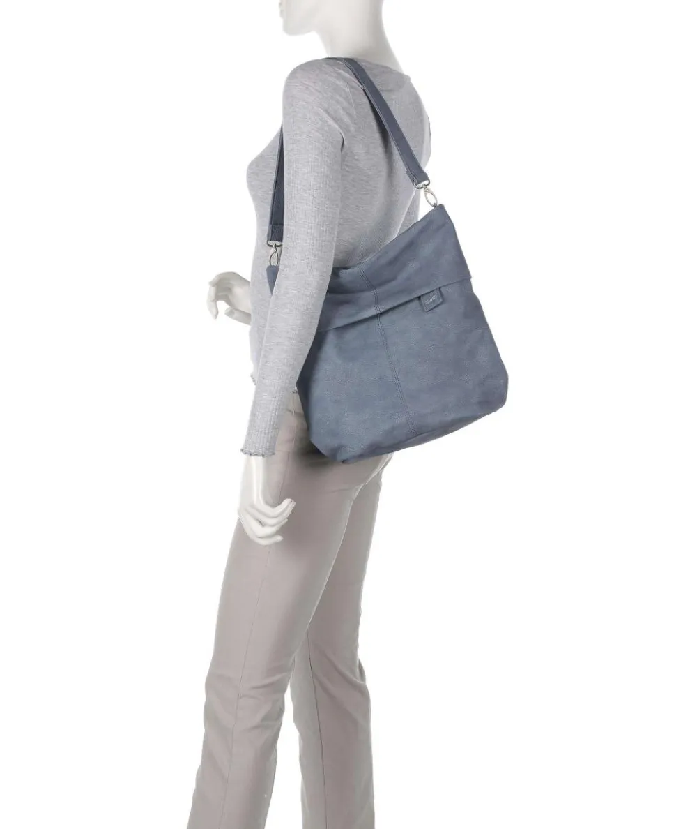Mademoiselle.M M12 Hobo bag imitation leather blue