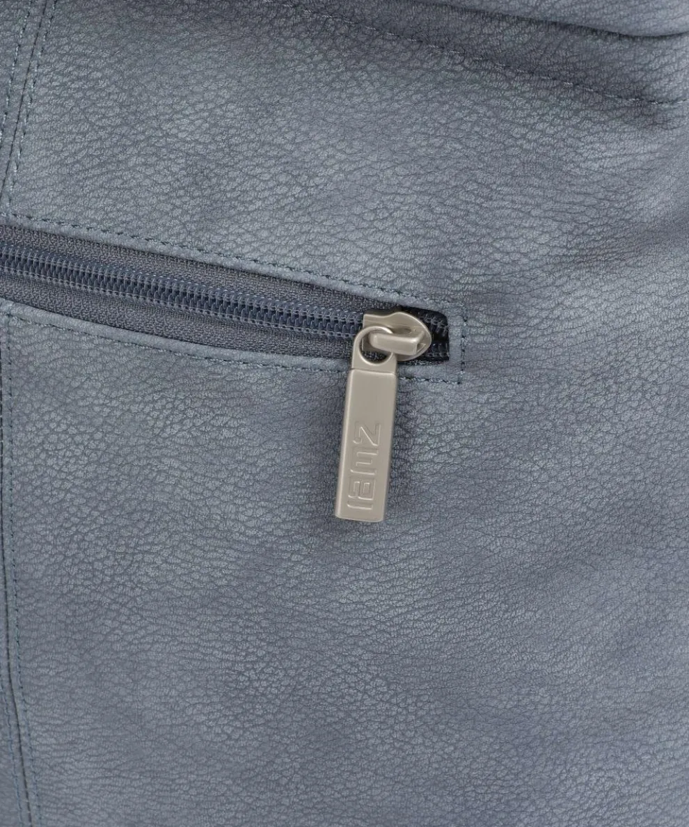 Mademoiselle.M M12 Hobo bag imitation leather blue