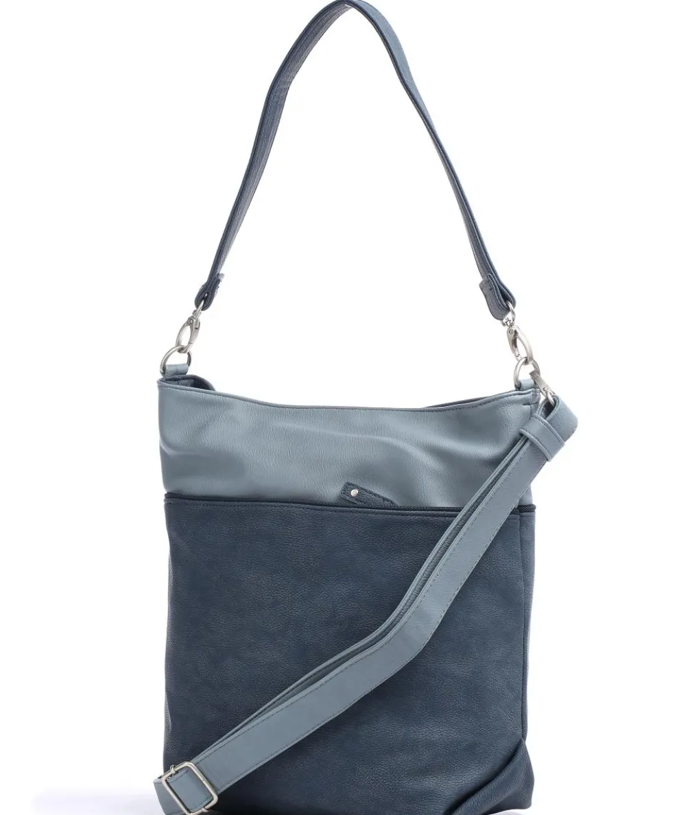 Jana J12 Hobo bag imitation leather blue