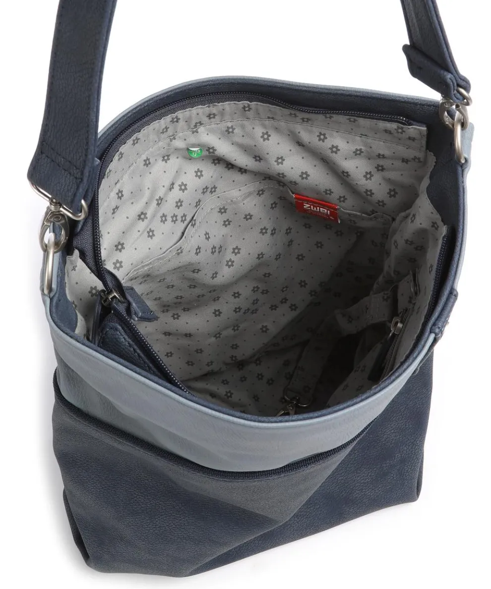 Jana J12 Hobo bag imitation leather blue