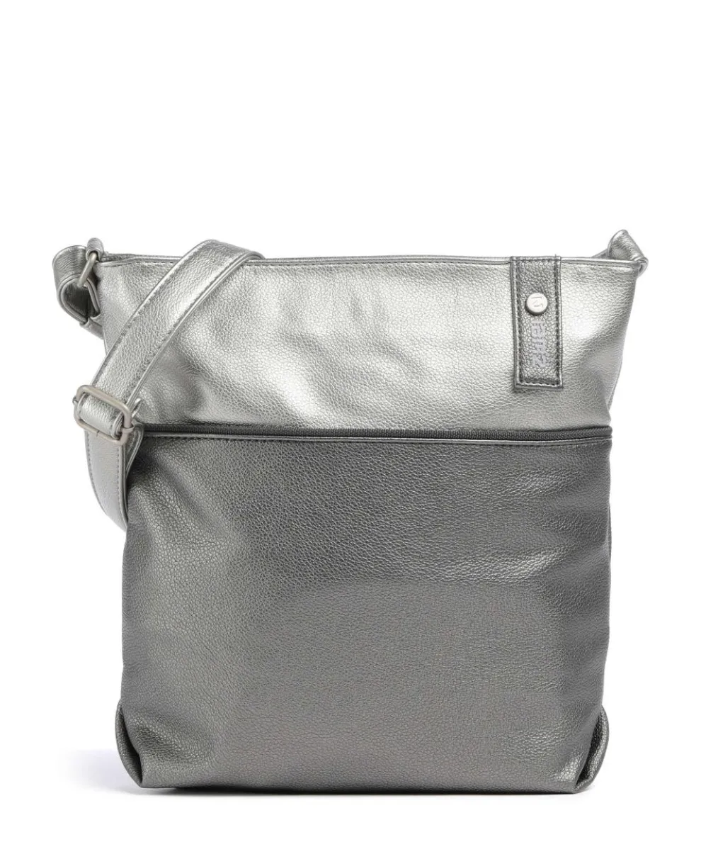 Jana J10 Shoulder bag imitation leather silver