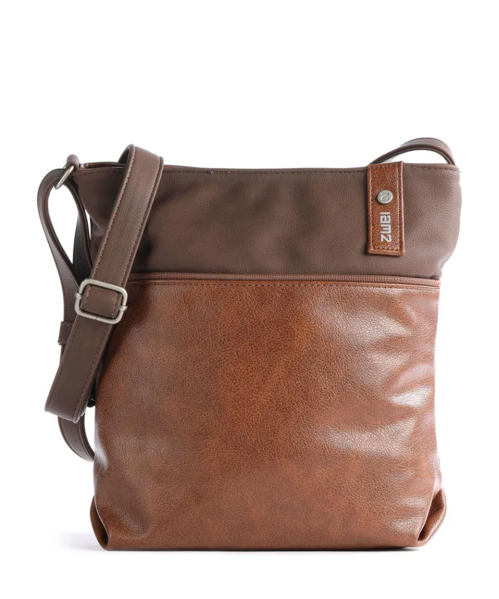 Jana J10 Shoulder bag imitation leather cognac
