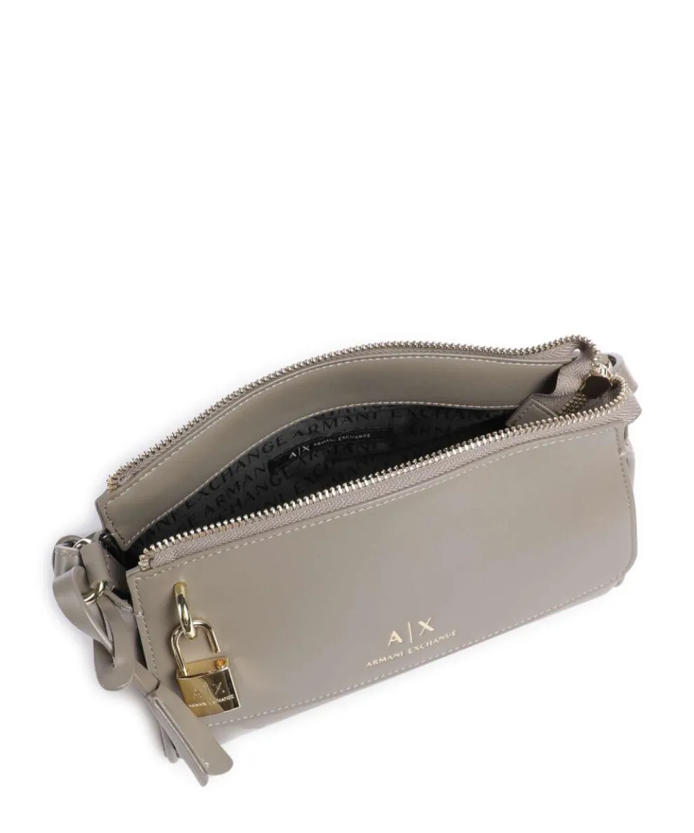 Jane Crossbody bag imitation leather grey