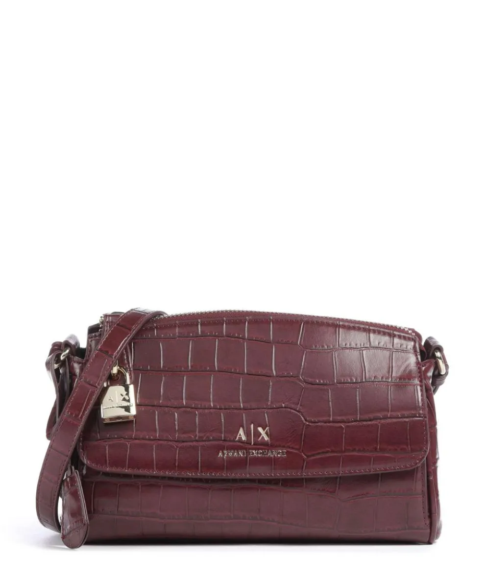 Jane Crossbody bag imitation leather wine