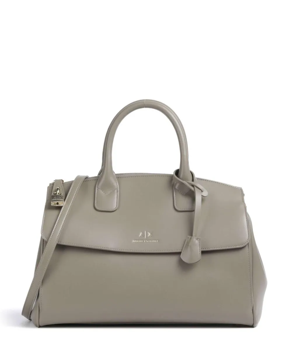Jane L Handbag imitation leather taupe