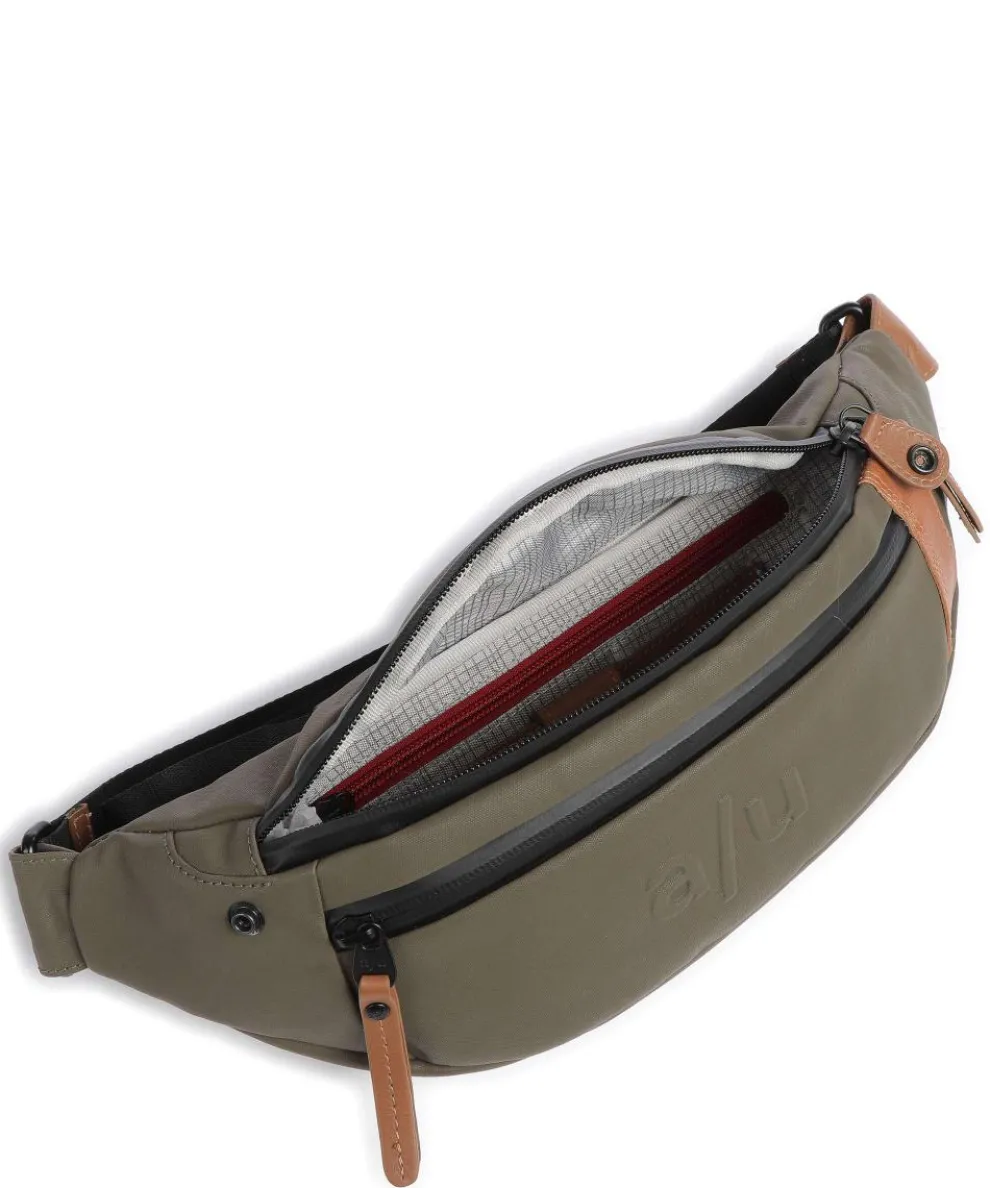 Japan Ichikawa Fanny pack canvas olive-green