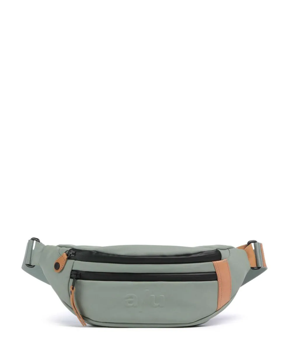 Japan Ichikawa Fanny pack canvas green-blue