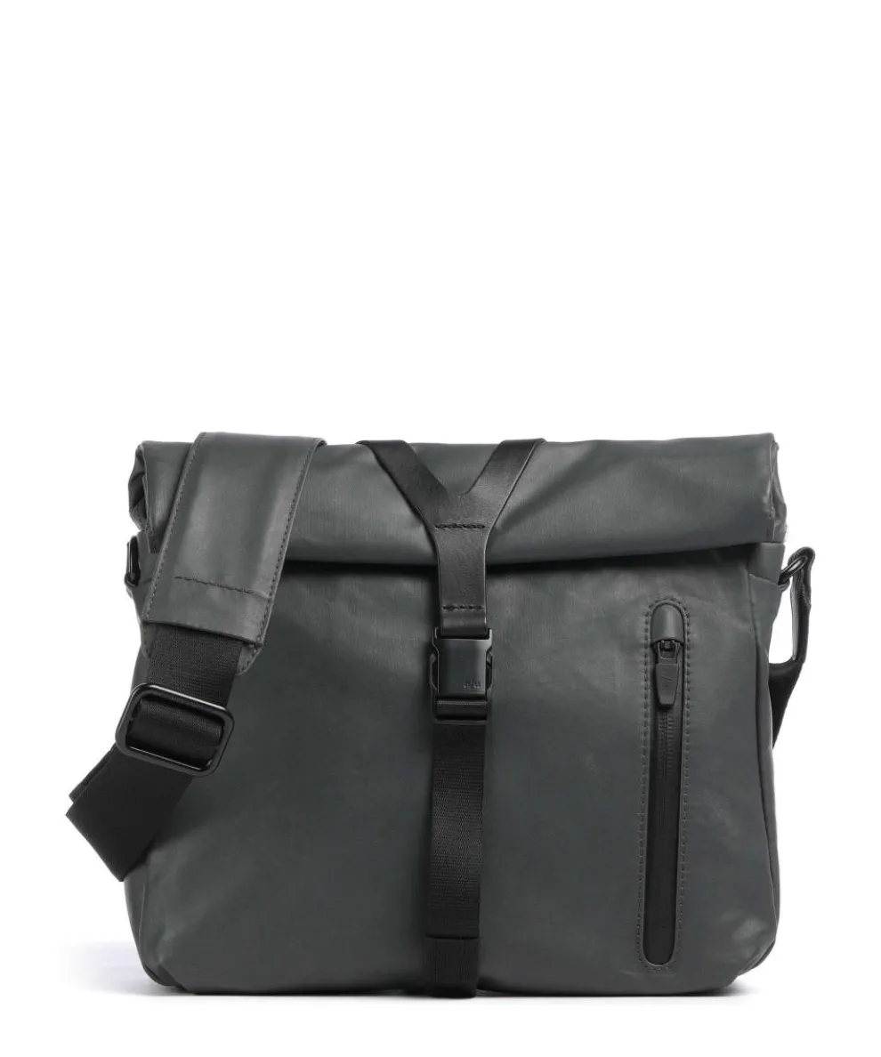 Japan Seki Crossbody bag recycled nylon dark grey