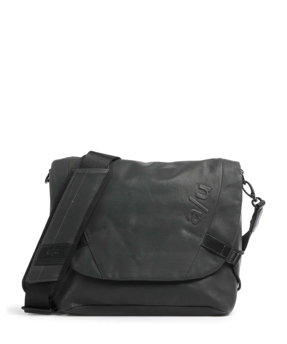 Japan Sendai Messenger bag organic cotton dark grey