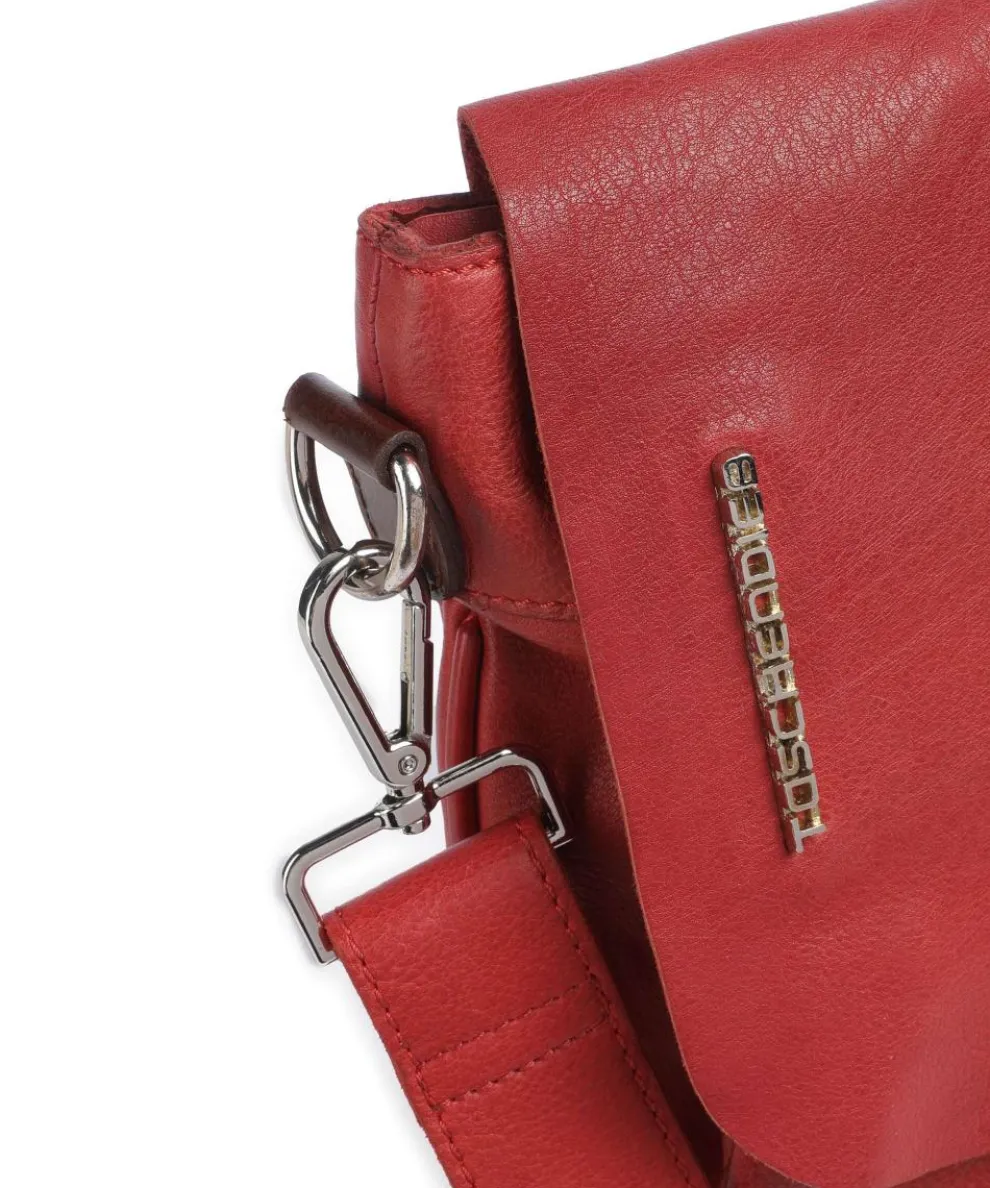 Salvatorianerplatz 2 Crossbody bag grained cow leather red