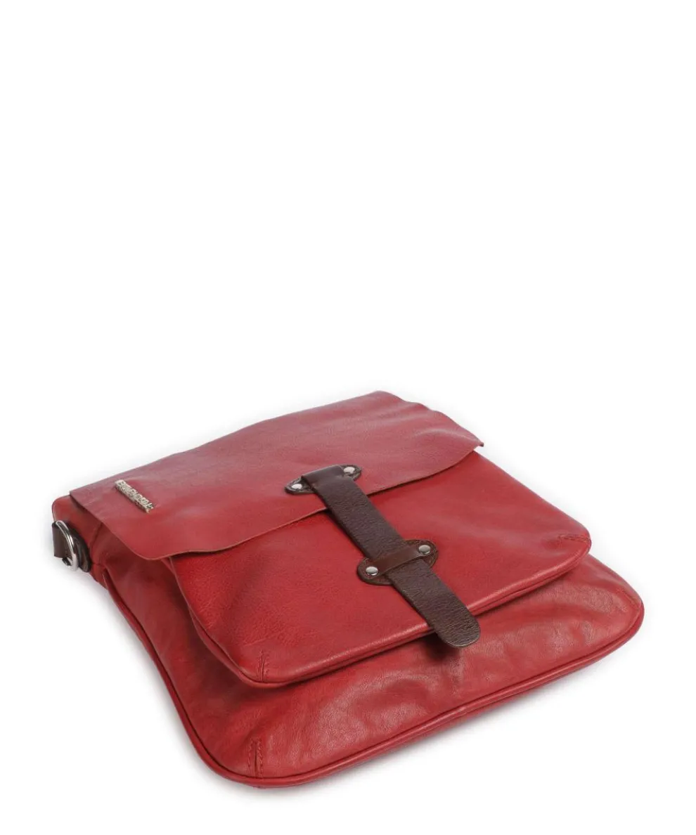 Salvatorianerplatz 2 Crossbody bag grained cow leather red