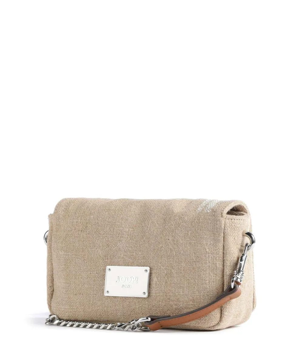 Jeans Allegro Tela Luzi Crossbody bag fabric beige