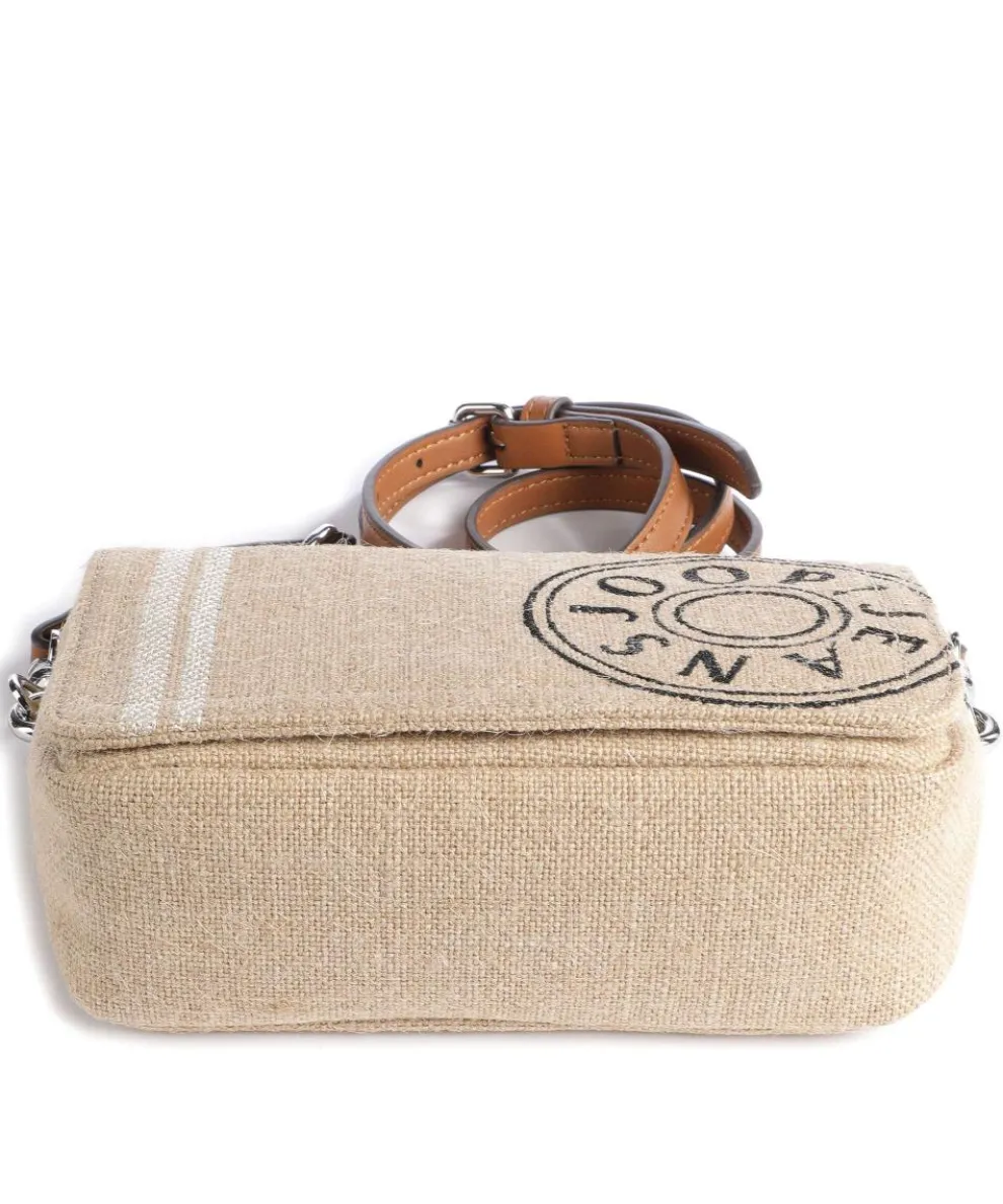 Jeans Allegro Tela Luzi Crossbody bag fabric beige