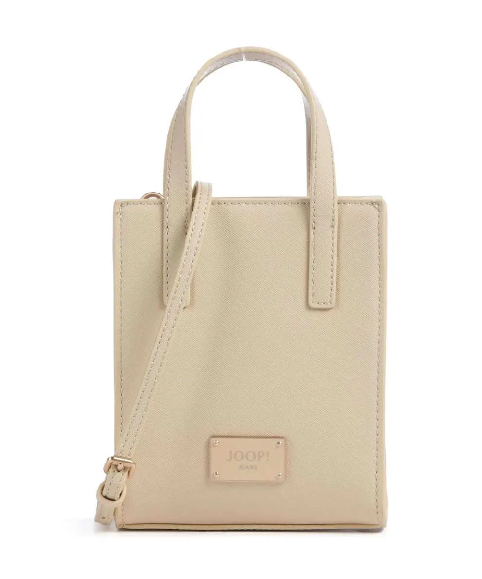 Jeans Cofano Rami Crossbody bag imitation leather sand