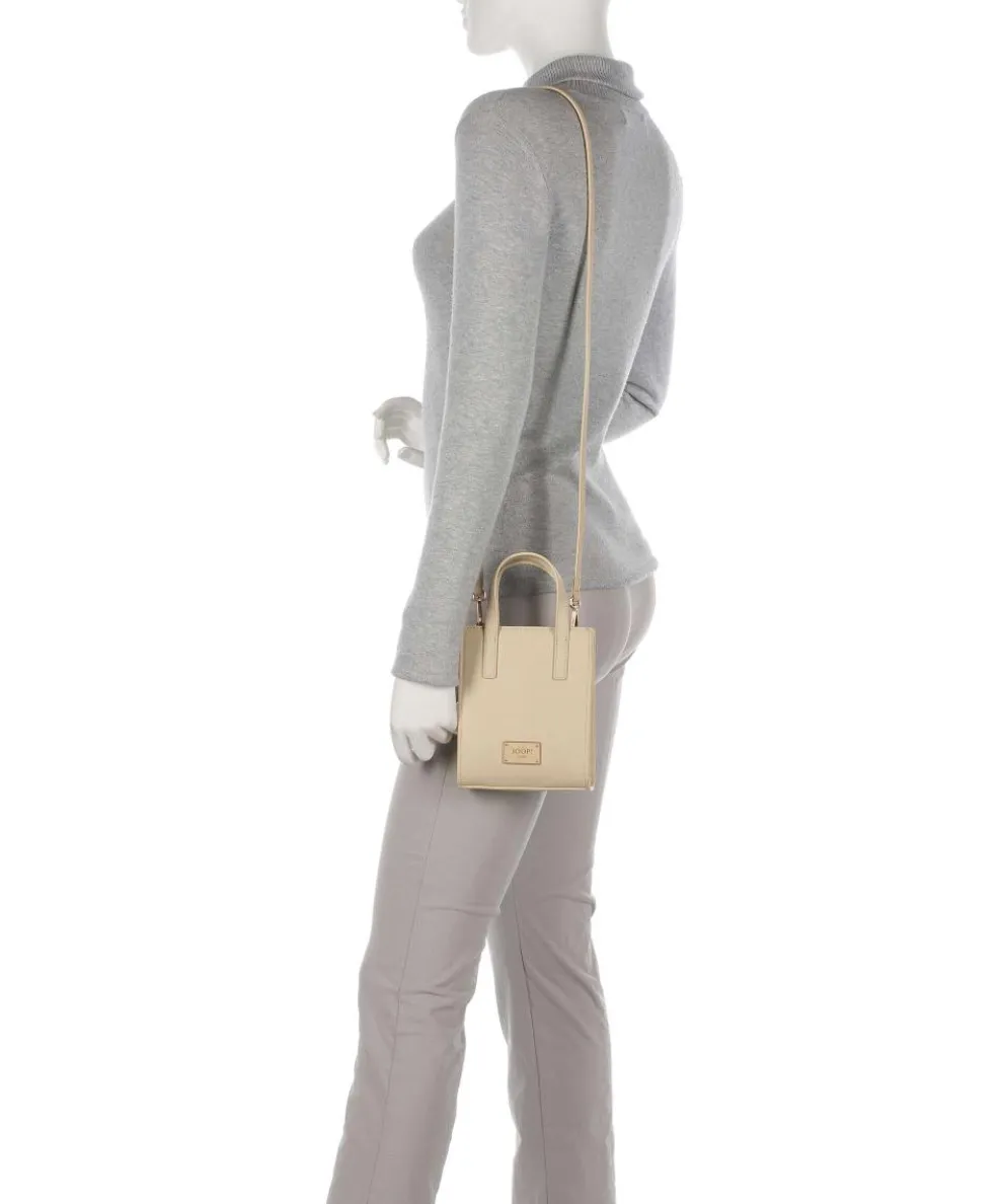 Jeans Cofano Rami Crossbody bag imitation leather sand