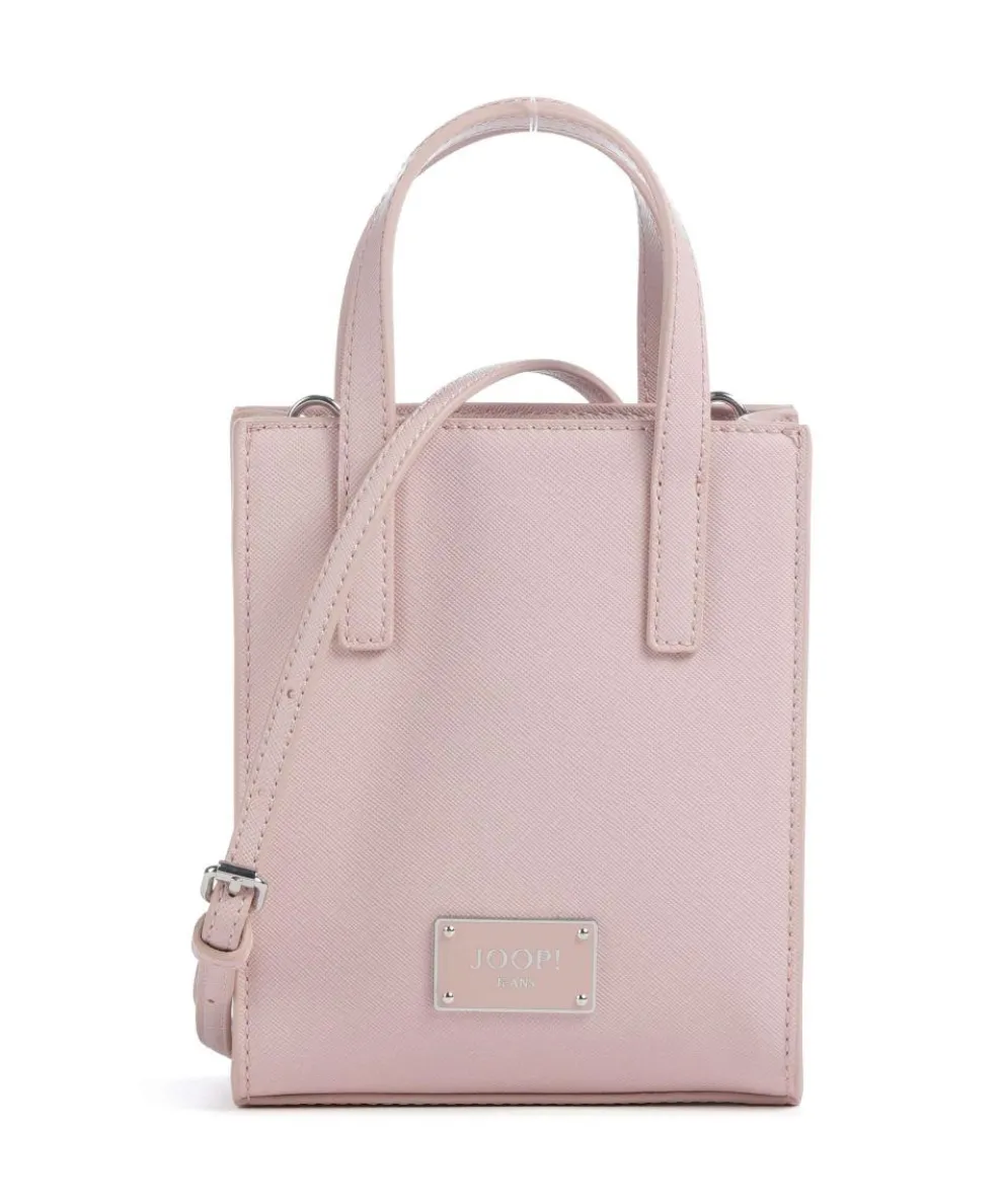 Jeans Cofano Rami Crossbody bag imitation leather antique pink