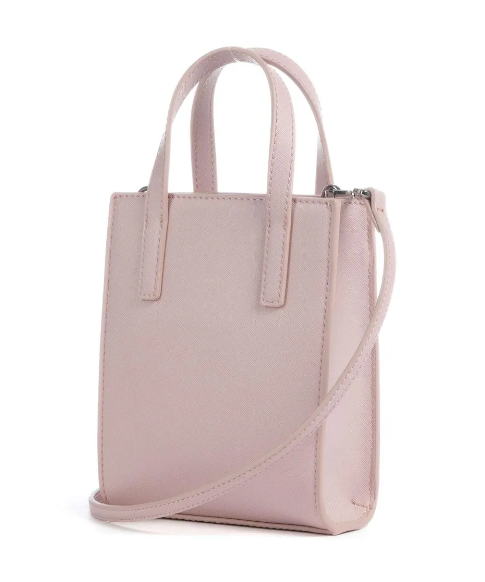 Jeans Cofano Rami Crossbody bag imitation leather antique pink