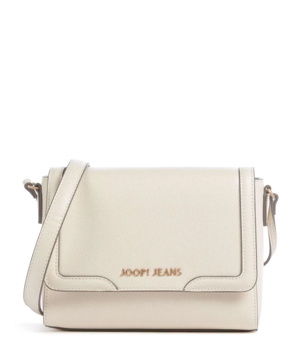 Jeans Cornice Lorena Crossbody bag imitation leather ivory