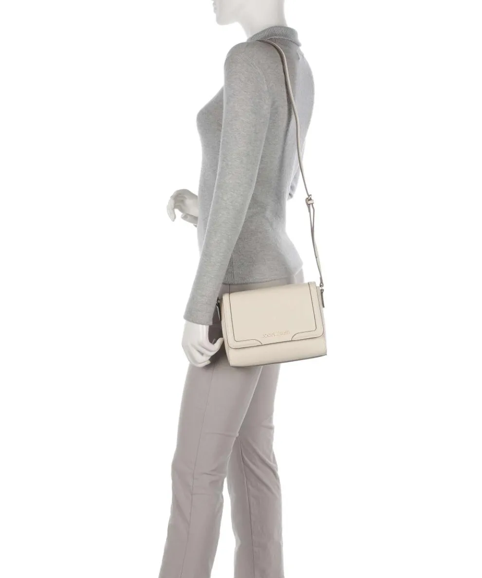 Jeans Cornice Lorena Crossbody bag imitation leather ivory