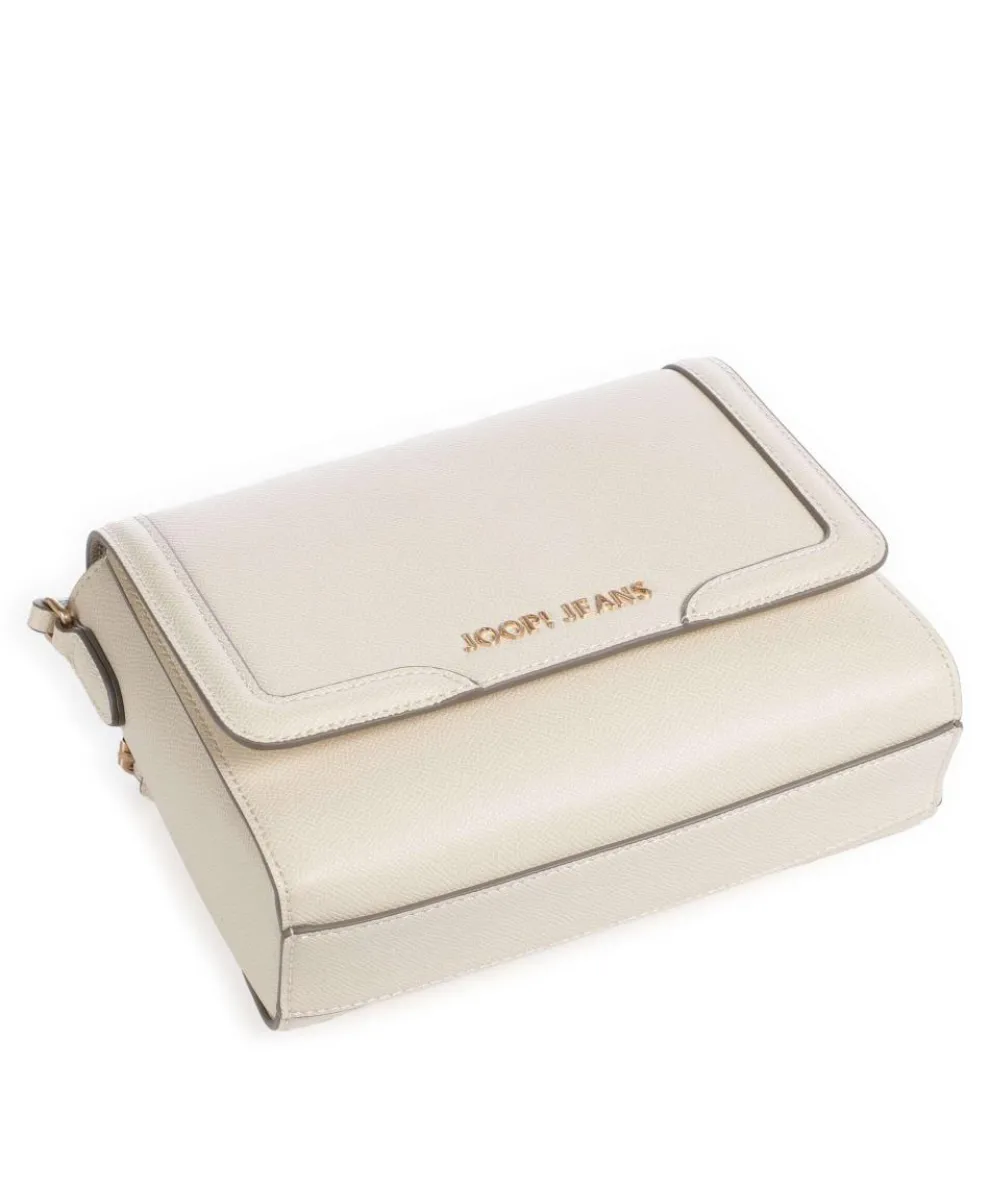Jeans Cornice Lorena Crossbody bag imitation leather ivory