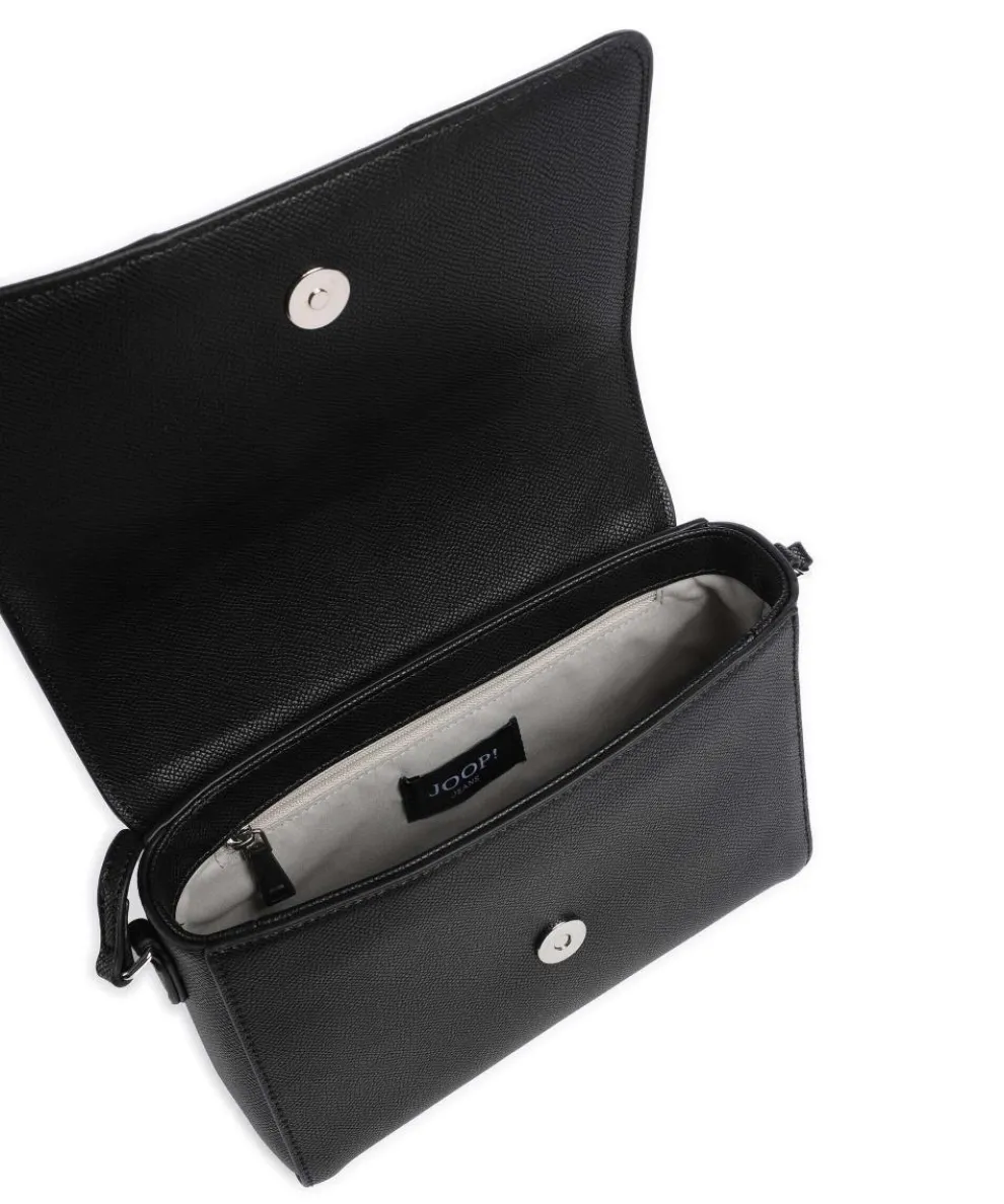 Jeans Cornice Lorena Crossbody bag imitation leather black