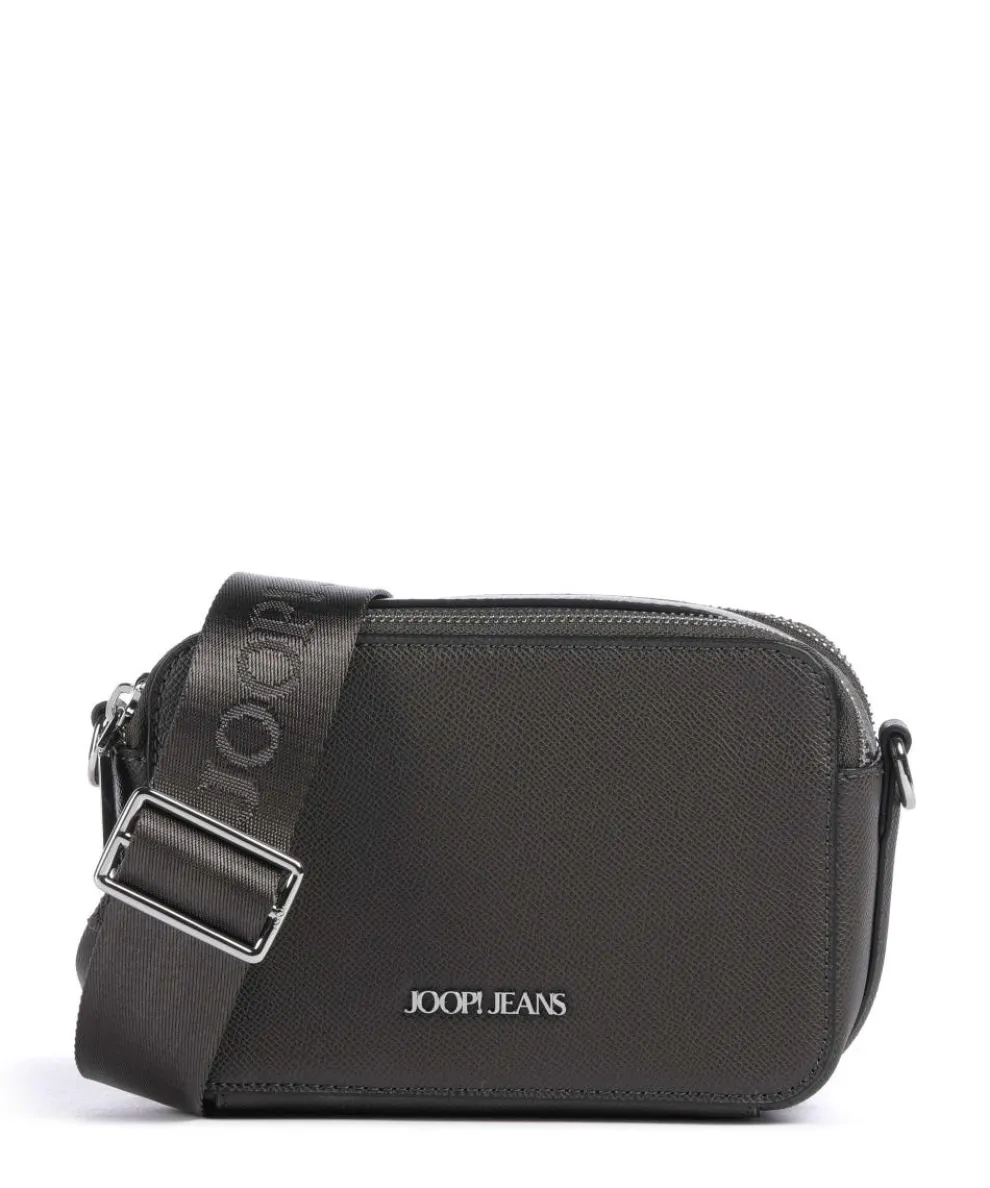 Jeans Cornice Susan Crossbody bag imitation leather dark brown