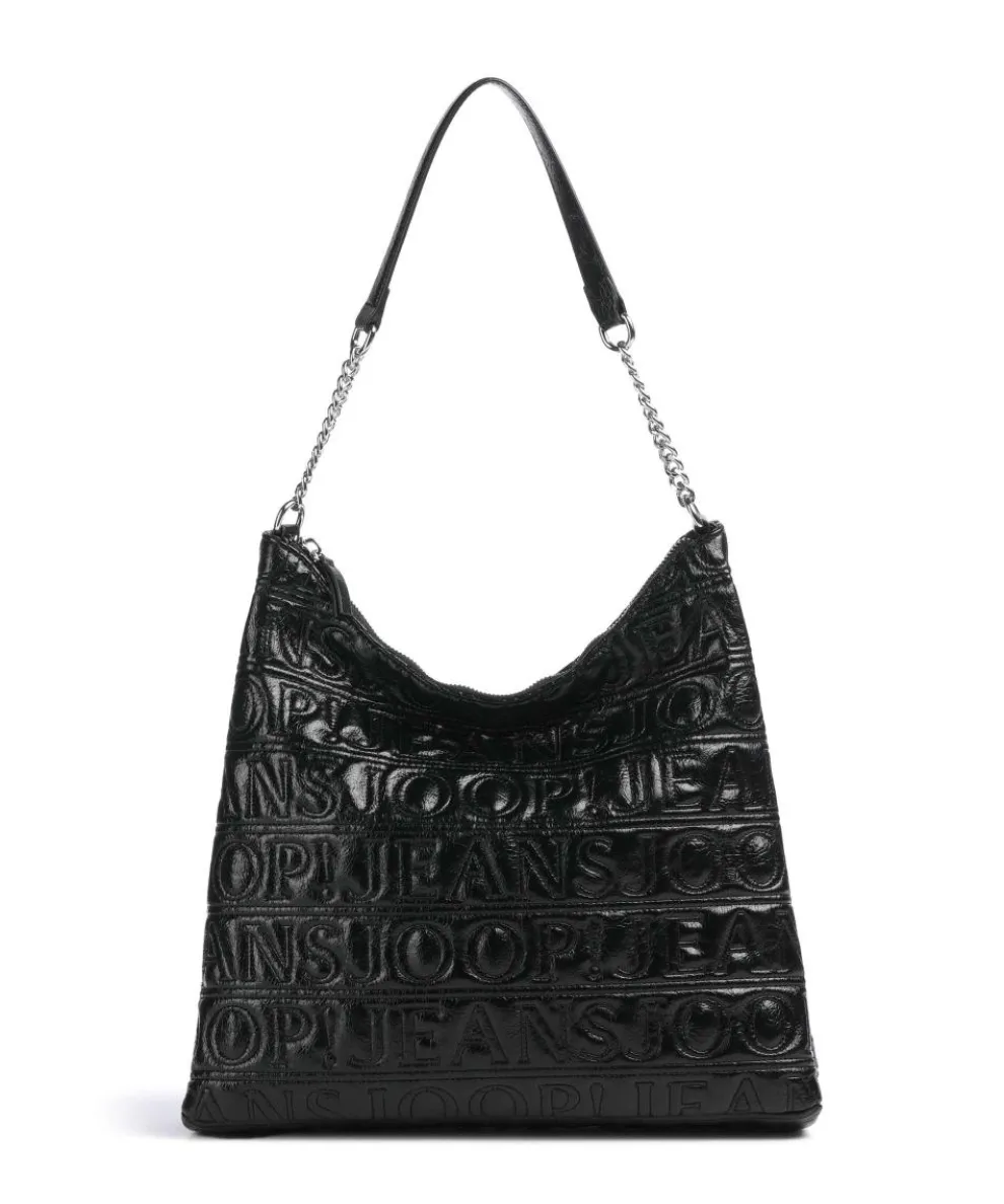 Jeans Iniziale Spiega Lucille Hobo bag imitation leather black