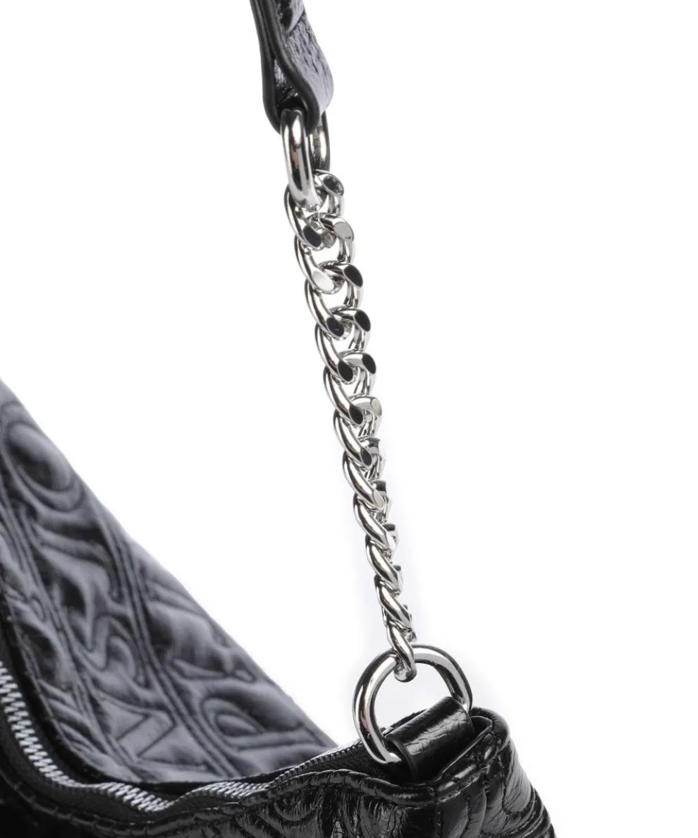 Jeans Iniziale Spiega Lucille Hobo bag imitation leather black