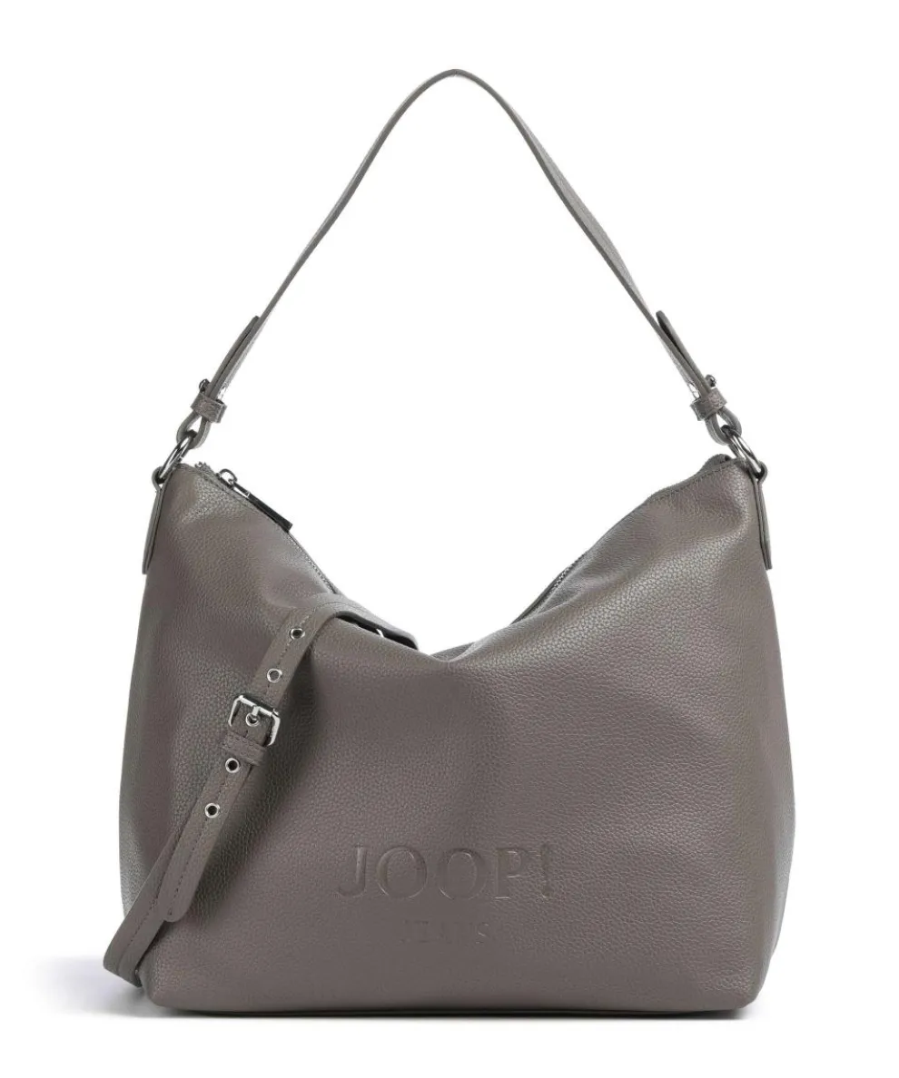 Jeans Lettera 1.0 Dalia Hobo bag imitation leather dark grey