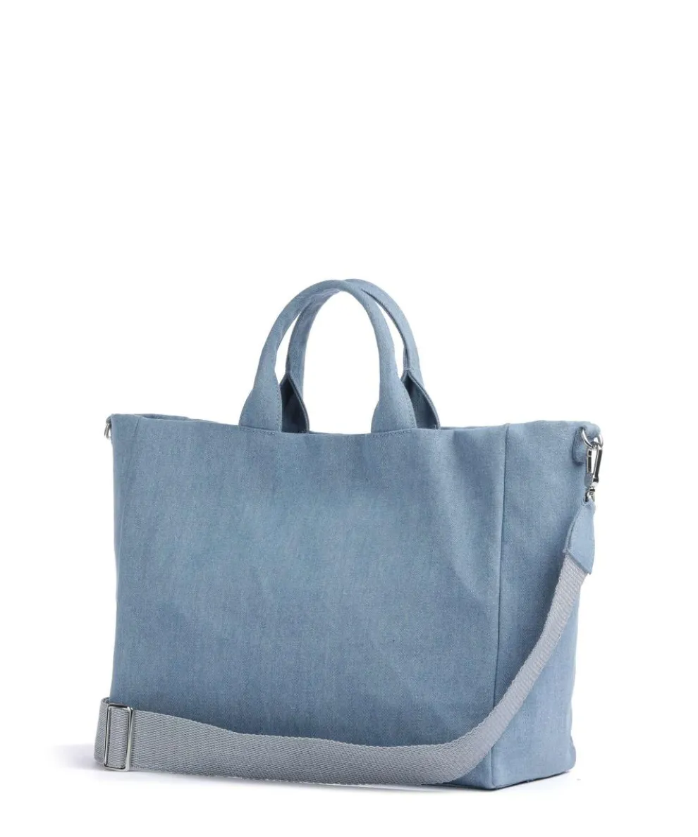 Jeans Raquel Handbag cotton light blue