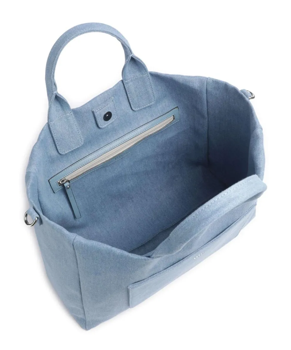 Jeans Raquel Handbag cotton light blue