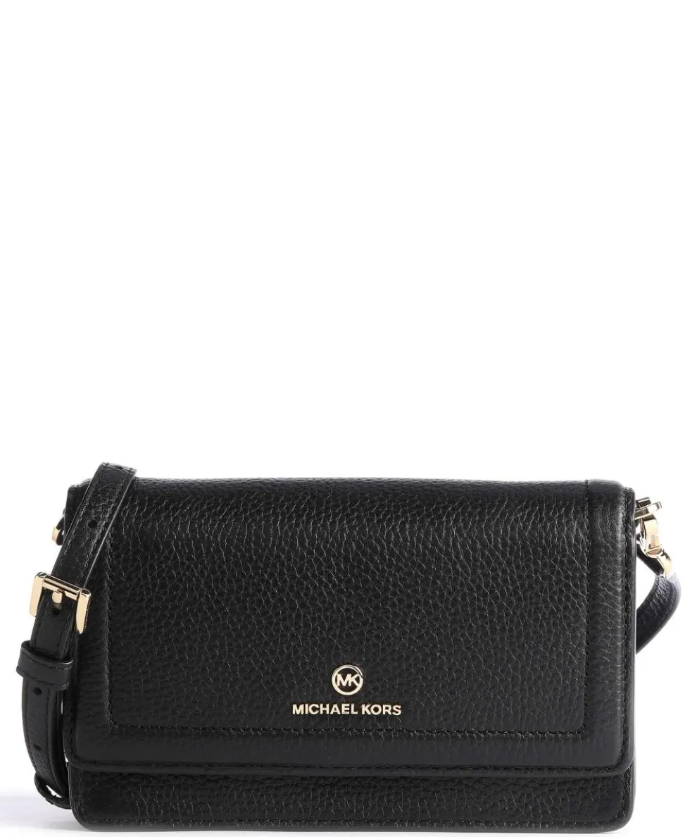 Jet Set Charm Crossbody bag grained cow leather black