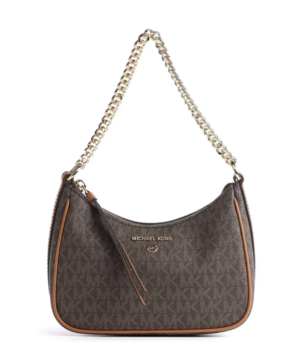 Jet Set Charm Shoulder bag canvas dark brown