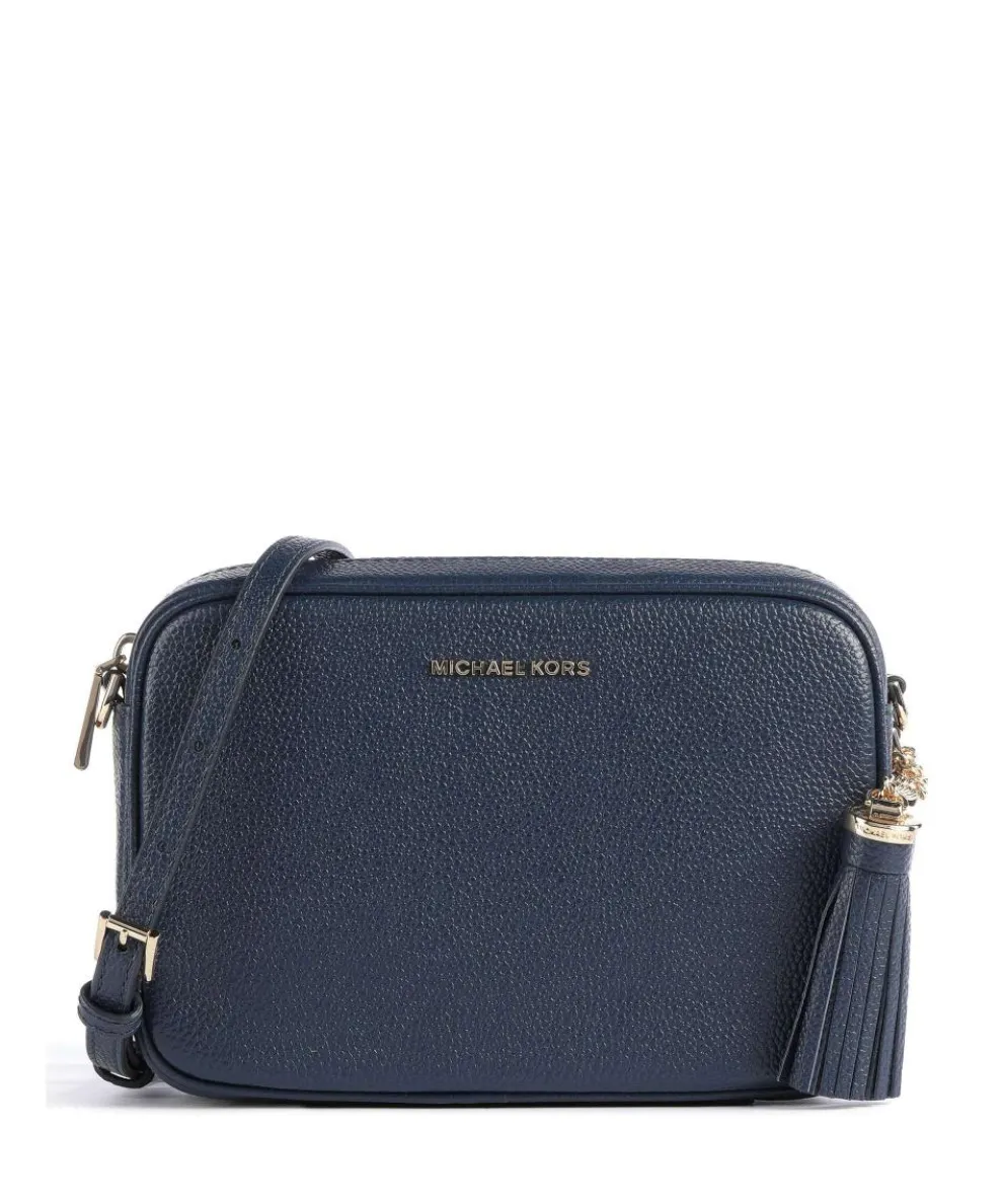 Jet Set Crossbody bag grained cow leather navy