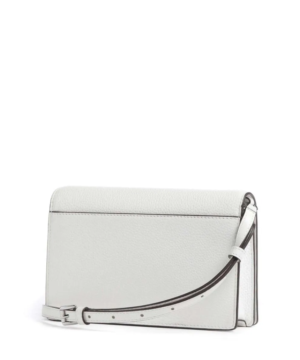Jet Set Crossbody bag grained cow leather white