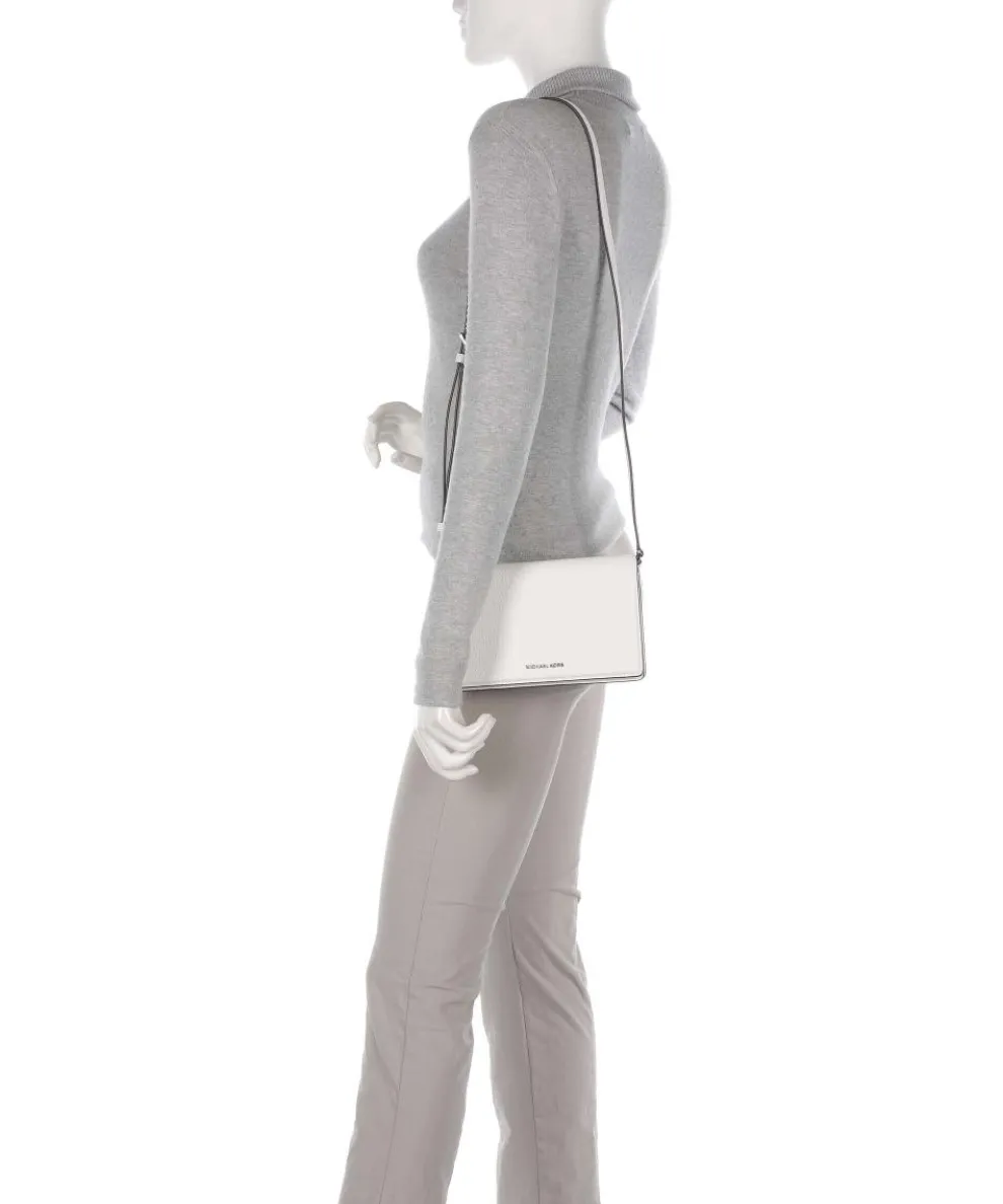 Jet Set Crossbody bag grained cow leather white