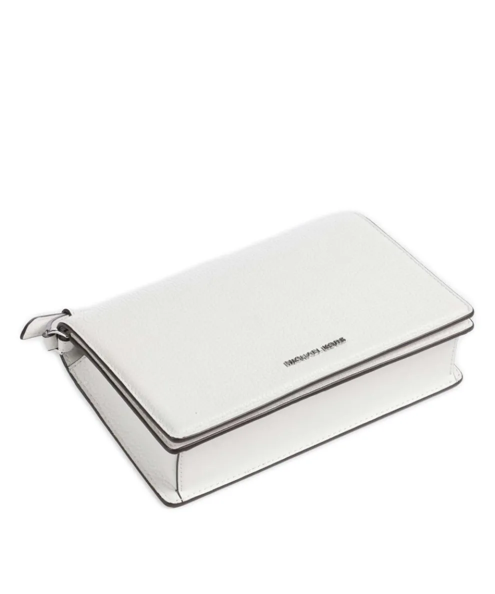 Jet Set Crossbody bag grained cow leather white