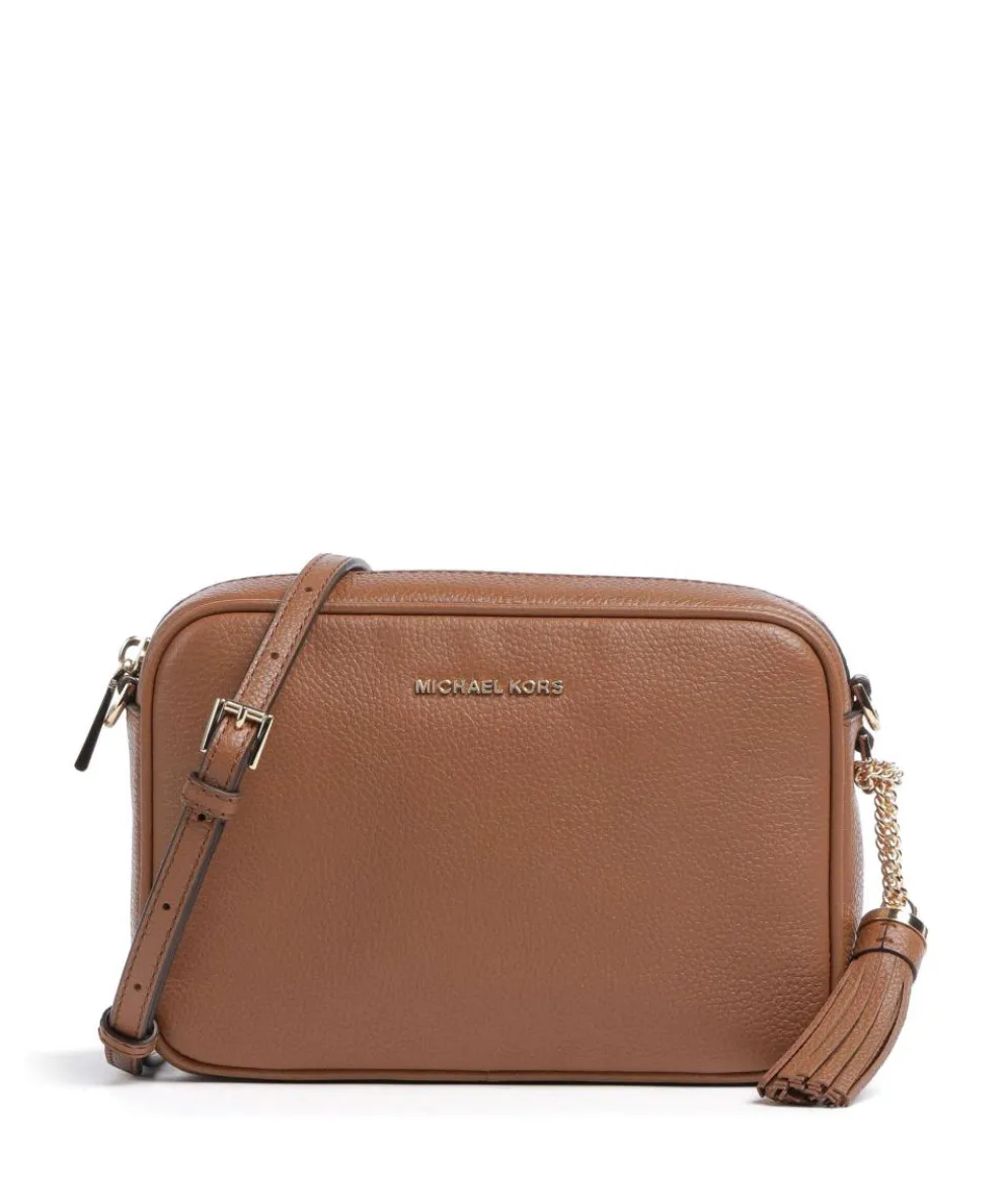 Jet Set Crossbody bag grained cow leather brown