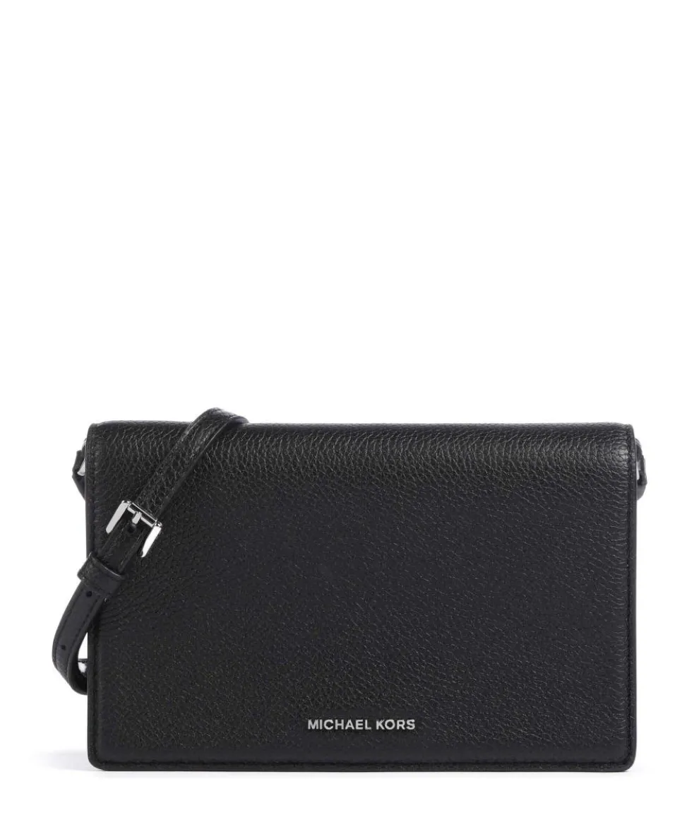Jet Set Crossbody bag grained cow leather black