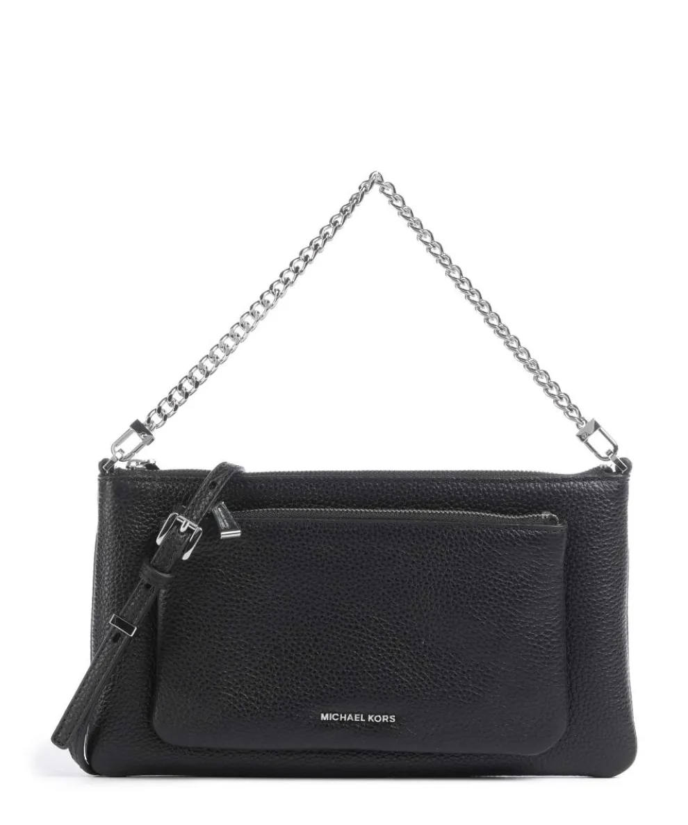 Jet Set Crossbody bag grained cow leather black