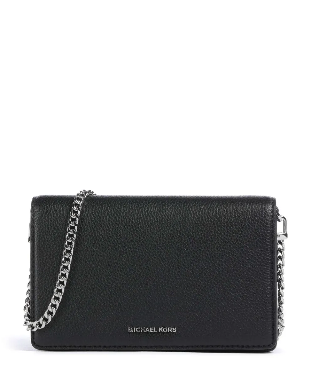 Jet Set Crossbody bag grained leather black
