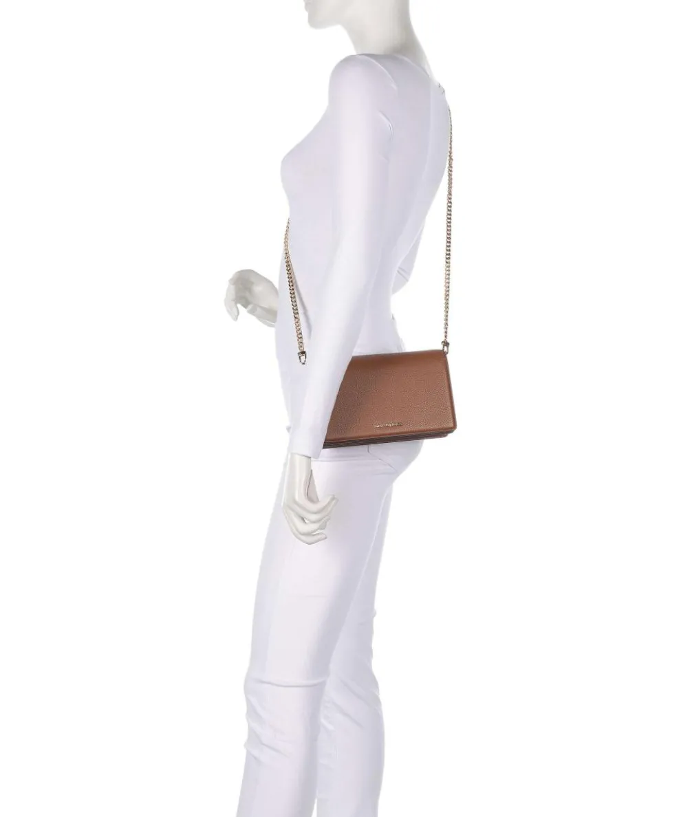 Jet Set Medium Crossbody bag grained cow leather brown