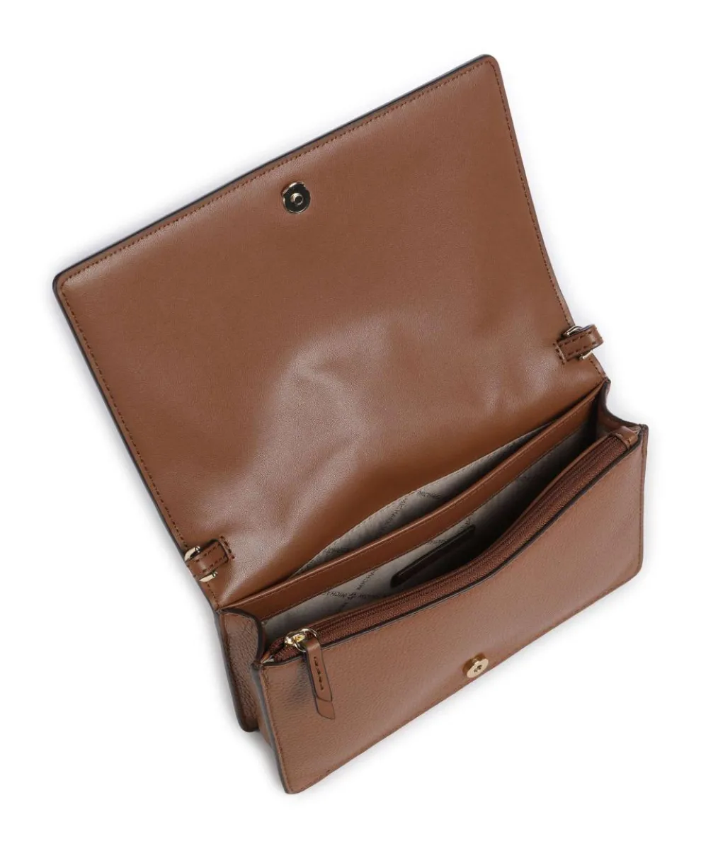 Jet Set Medium Crossbody bag grained cow leather brown
