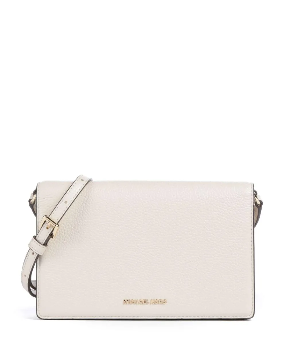 Jet Set Medium Crossbody bag grained cow leather cream