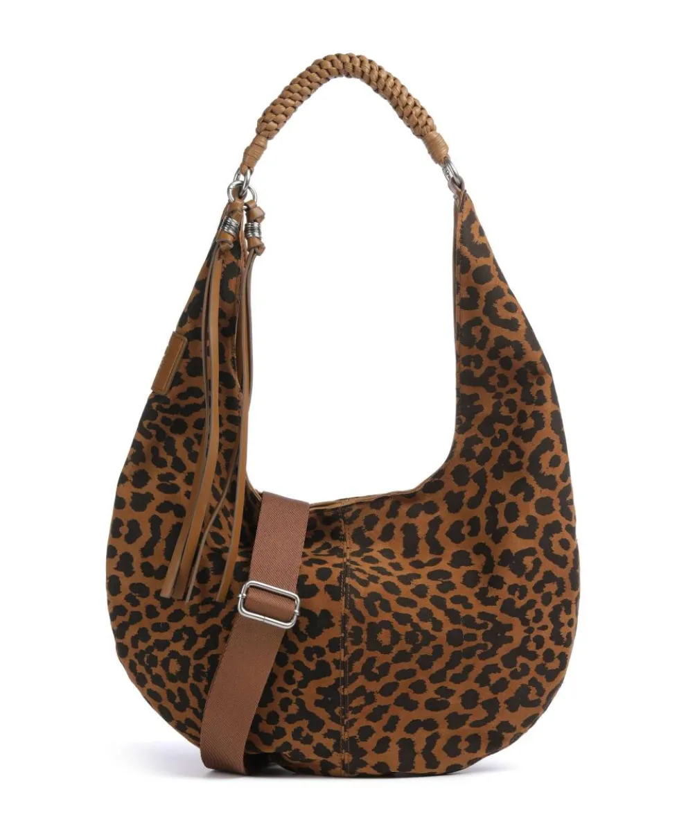 For Lovers Hobo bag sheepskin leather multicolour