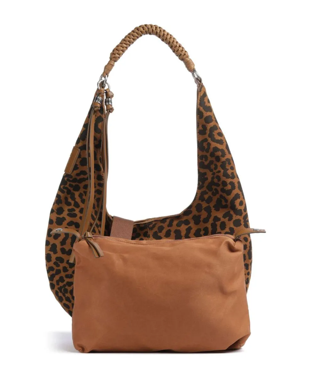 For Lovers Hobo bag sheepskin leather multicolour